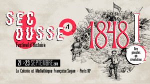 Affiche du festival d'histoire Secousse